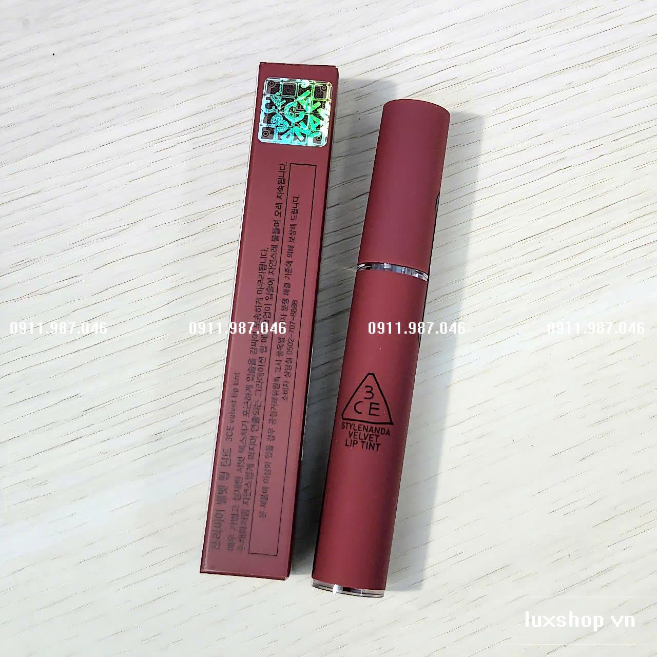 Son 3CE Definition màu đỏ nâu trầm chính hãng - 102284