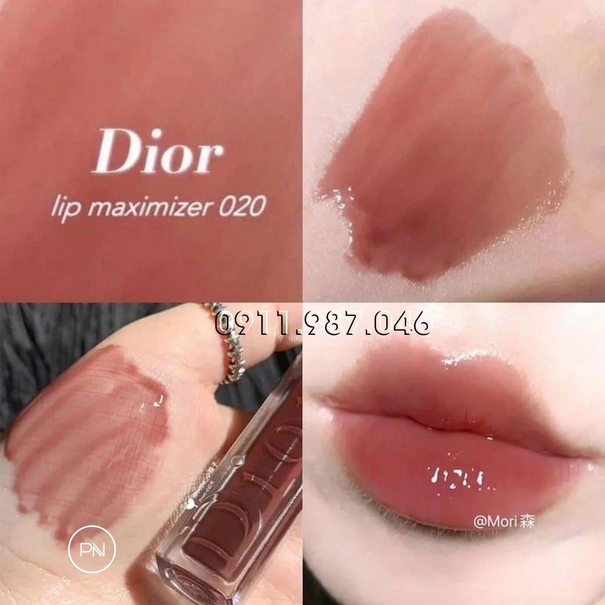 [New 2023] Son dưỡng Collagen Dior 020 Mahogany ĐỎ NÂU chính hãng - PN102191