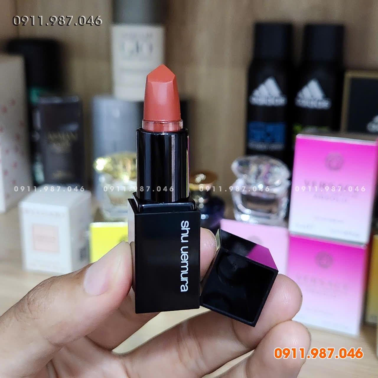 [Mini - unbox] Son shu 784 đỏ đất ánh cam dòng kinu mới 2024 - LX102214