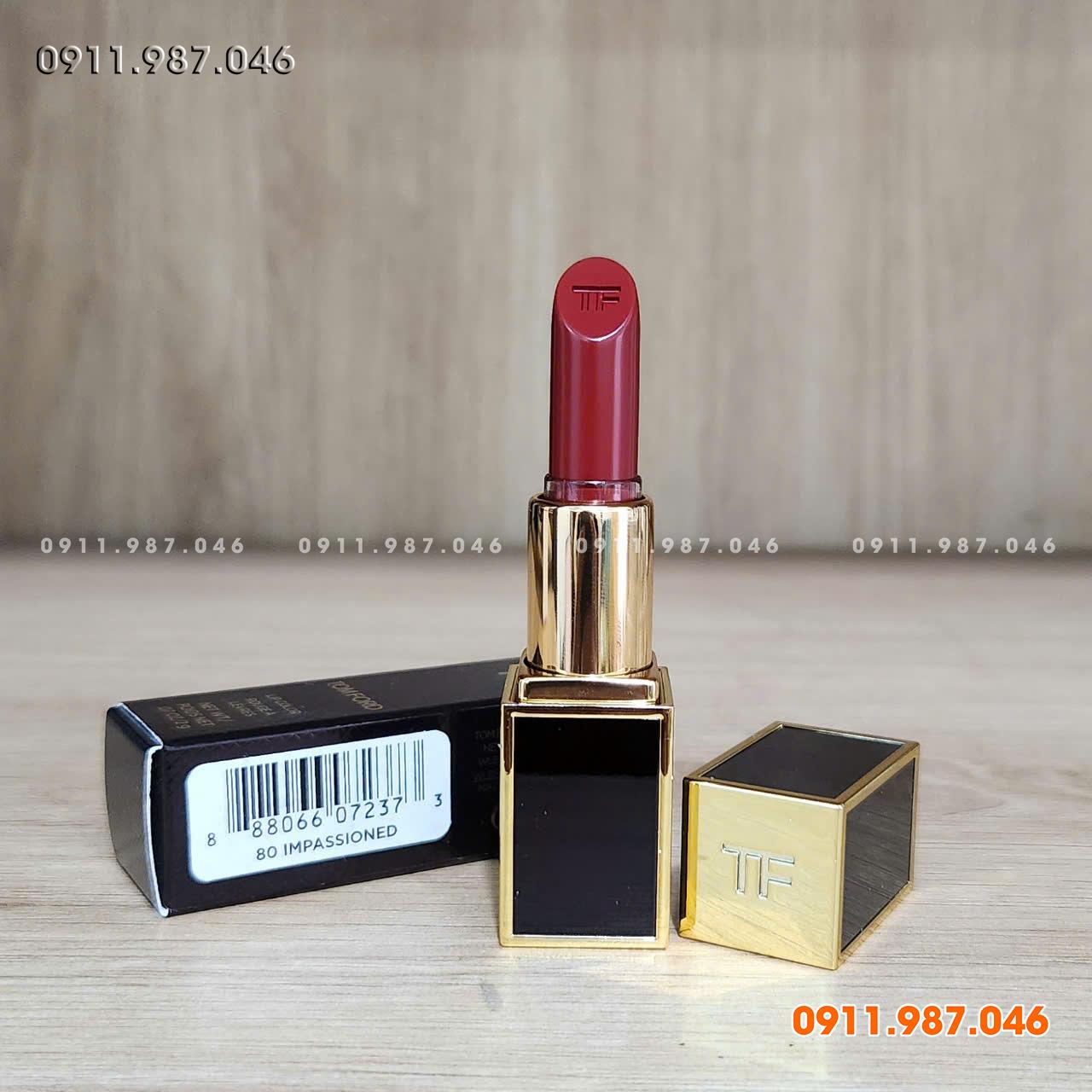 [Mini] Son Tom Ford 80 Impassioned đỏ Cherry chính hãng - PN156178