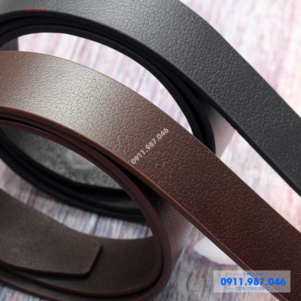Thắt lưng nam da bò nguyên miếng đầu hợp kim chống gỉ sét  3.5cm x 115 -125cm - AT - M4-05