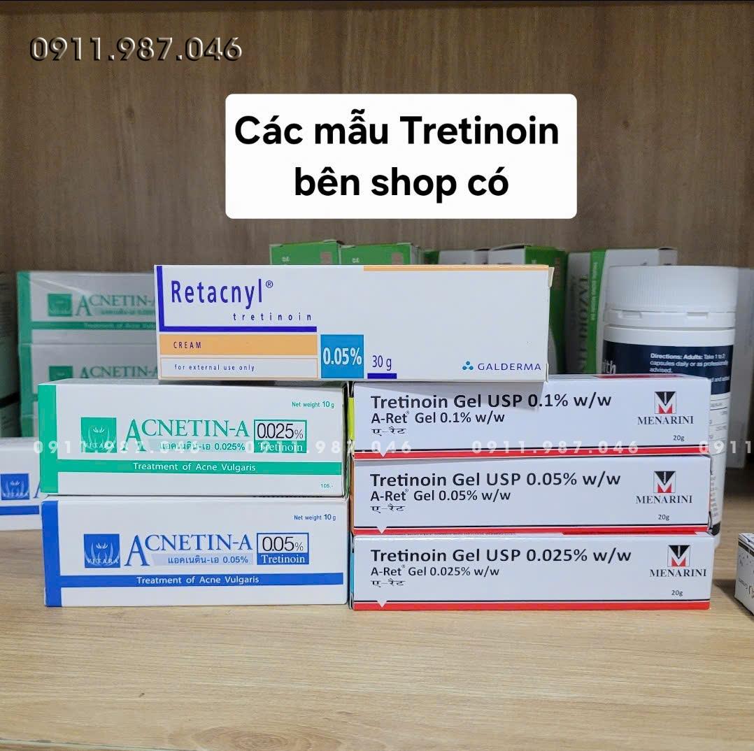 [30g - Date 5/2027] Kem Retacnyl Tretinoin 0.05% Galderma chính hãng (Pháp) - LX101993