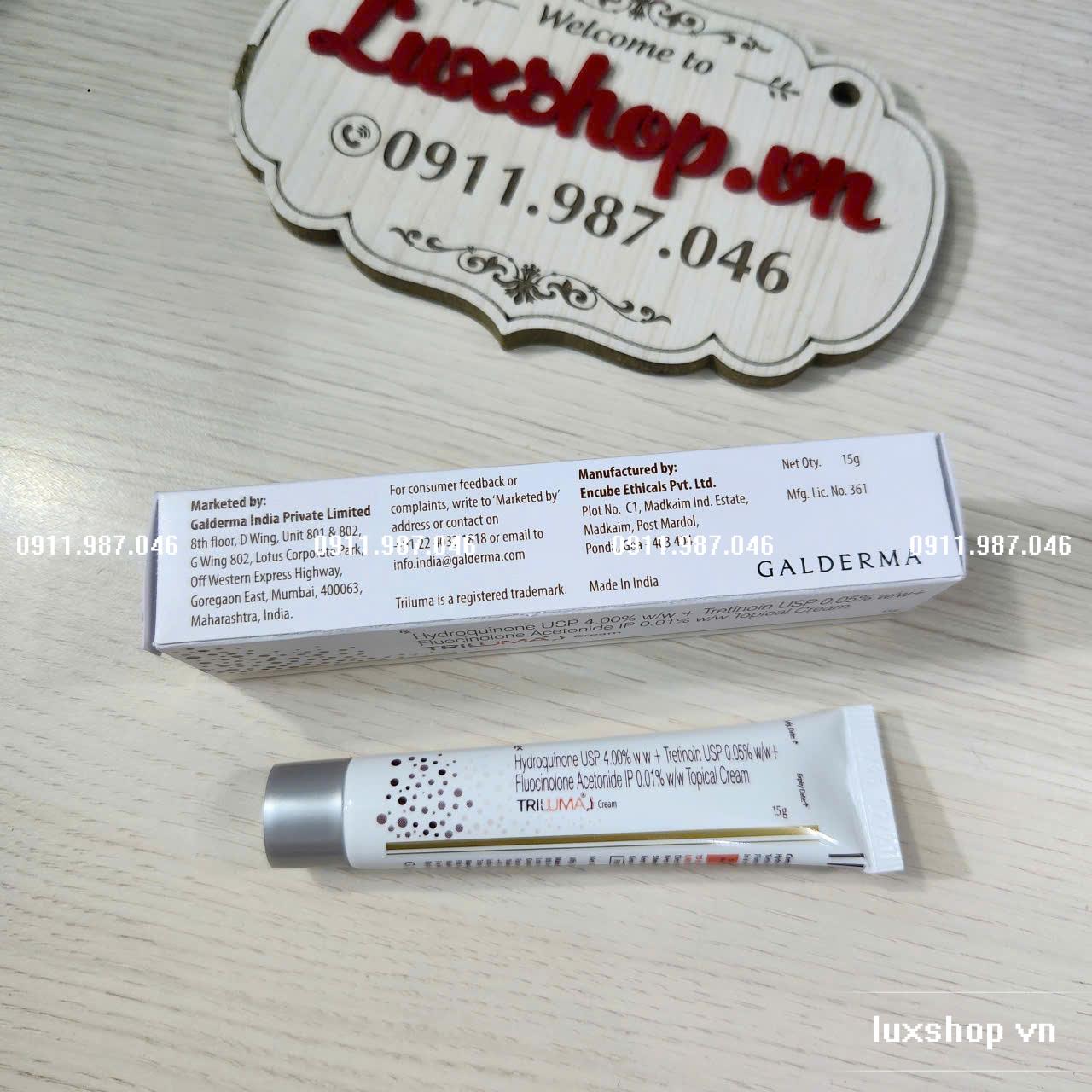 [5/2027] Triluma Ấn Độ chính hãng chuyên trị nám, tàn nhang, đồi mồi - LS99871