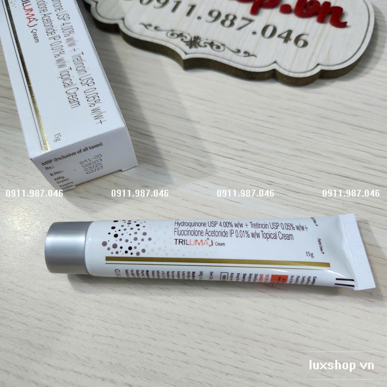 [5/2027] Triluma Ấn Độ chính hãng chuyên trị nám, tàn nhang, đồi mồi - LS99871