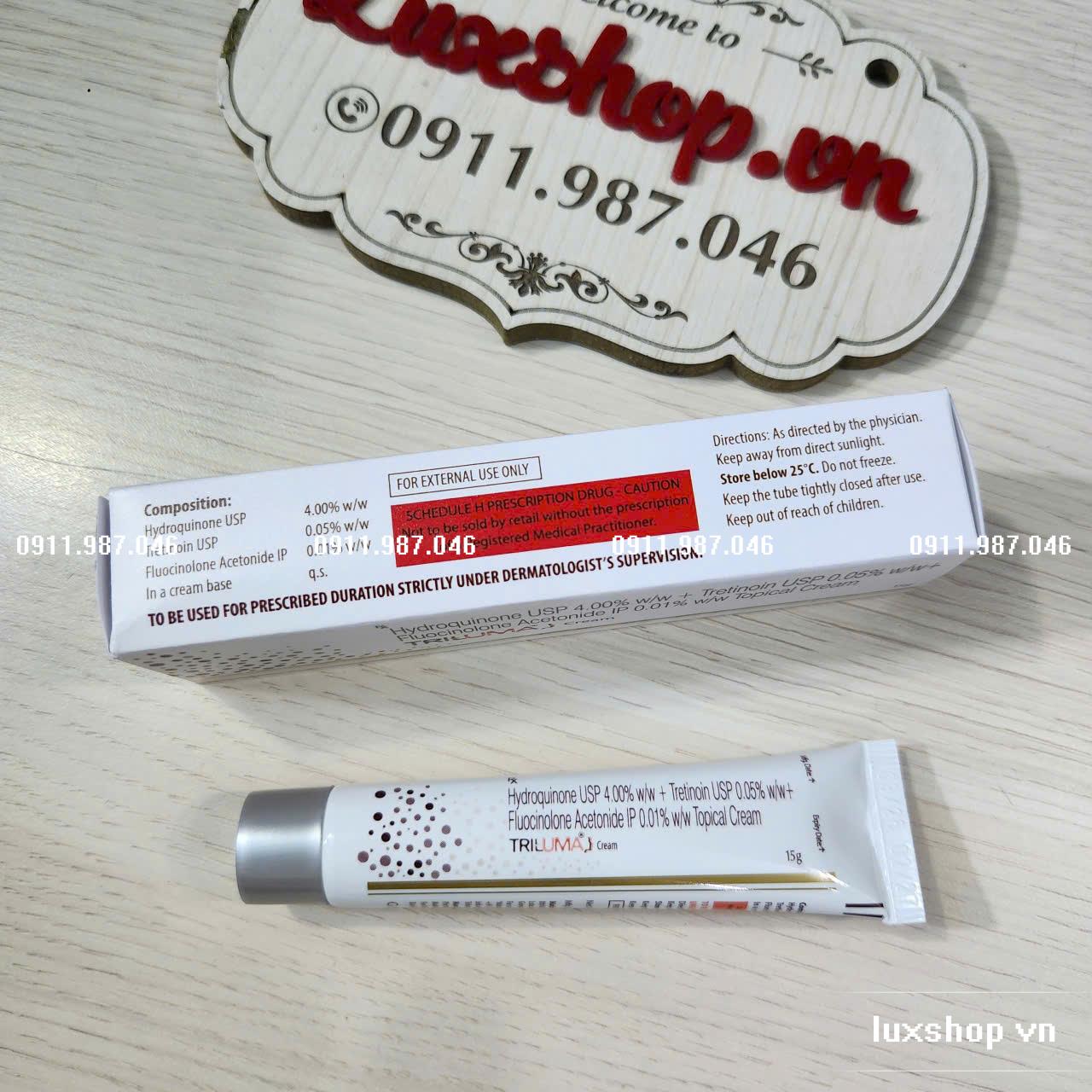 [5/2027] Triluma Ấn Độ chính hãng chuyên trị nám, tàn nhang, đồi mồi - LS99871