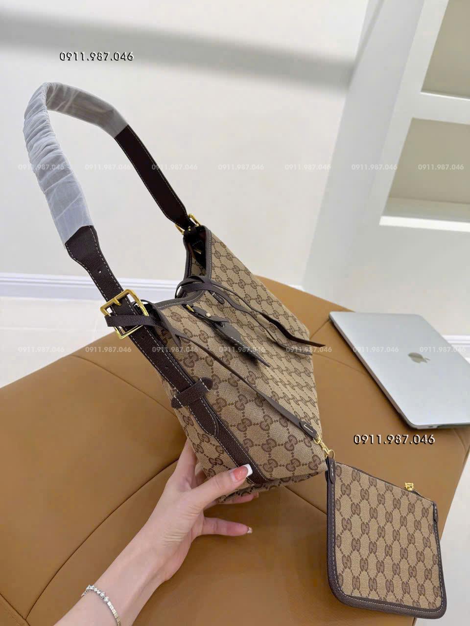 [35cm] Túi xách đeo vai gucci  bản sét đôi mẫu mới đi chơi, du lịch, đi làm đều đẹp sang chảnh - LX102228