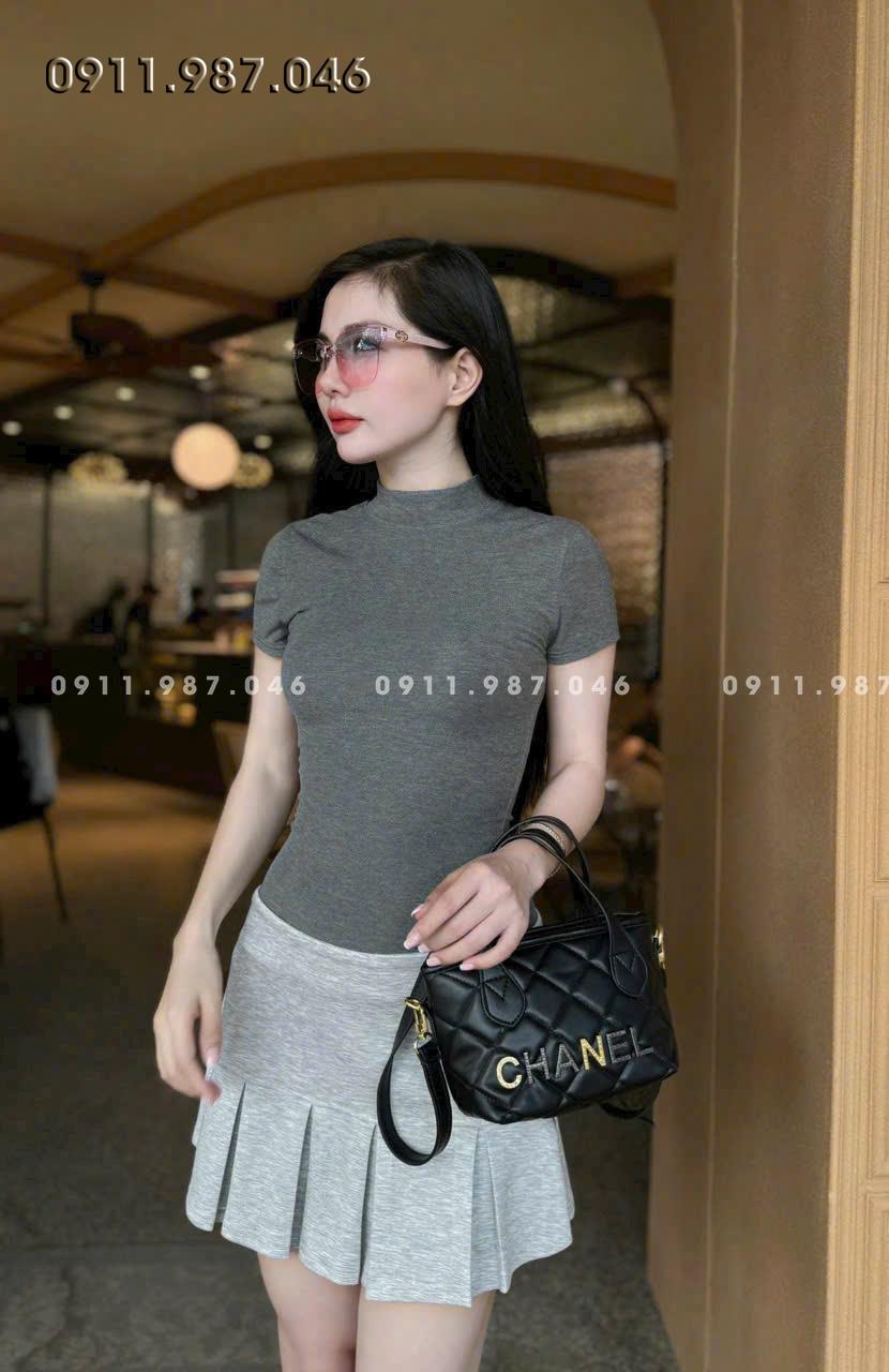 Túi xách nữ Chanel dễ thương sang chảnh có dây dài - LX102230