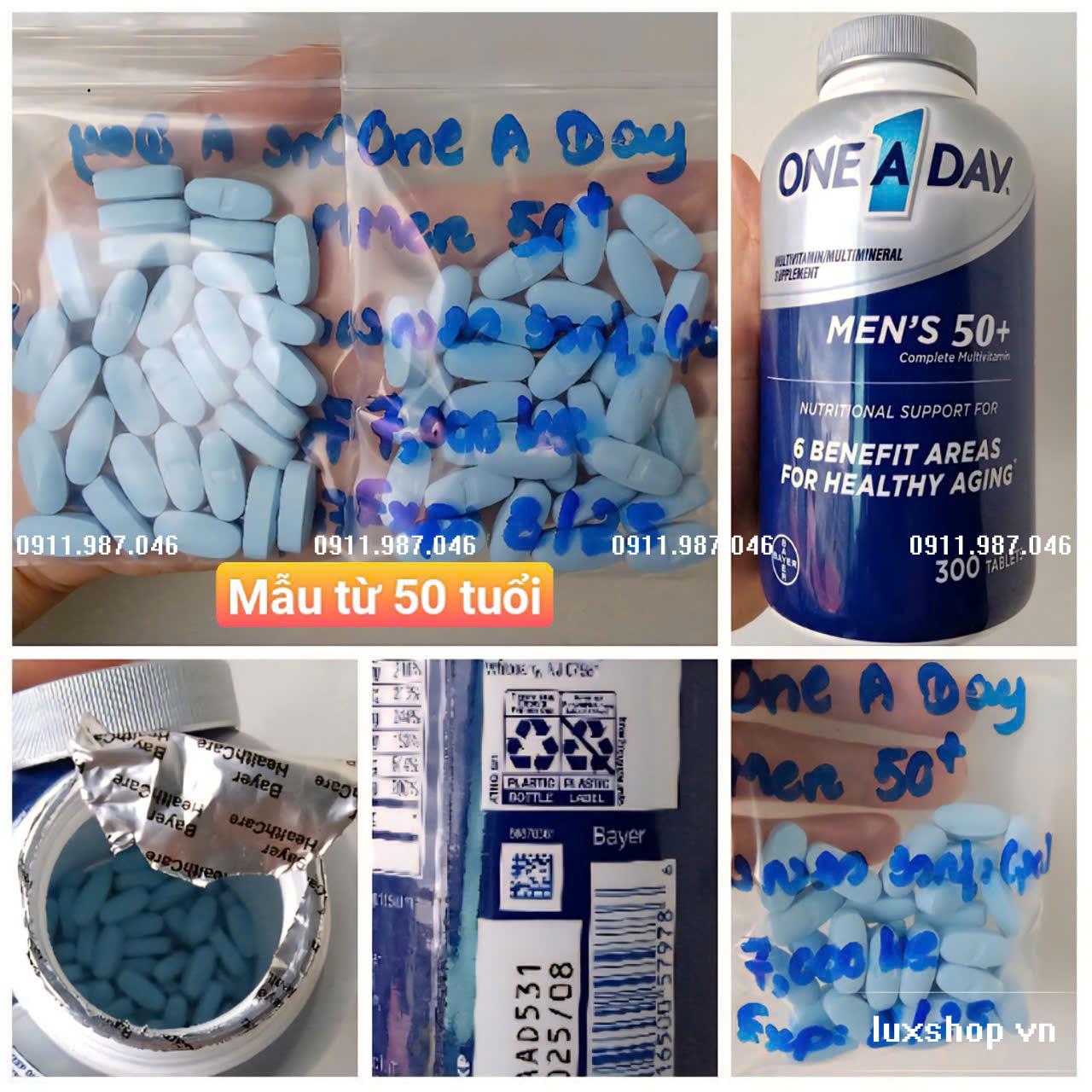 Viên uống One A Day Vitamin tổng hợp nam/nữ tuổi chính hãng - LS102286