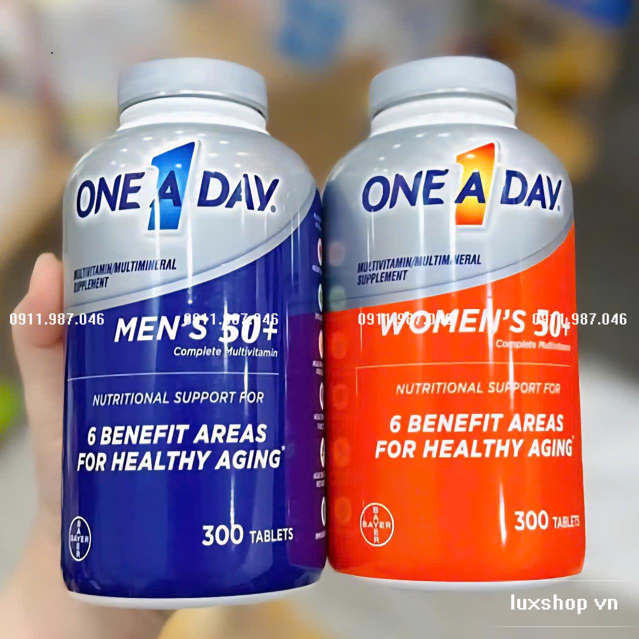 Viên uống One A Day Vitamin tổng hợp nam/nữ tuổi chính hãng - LS102286
