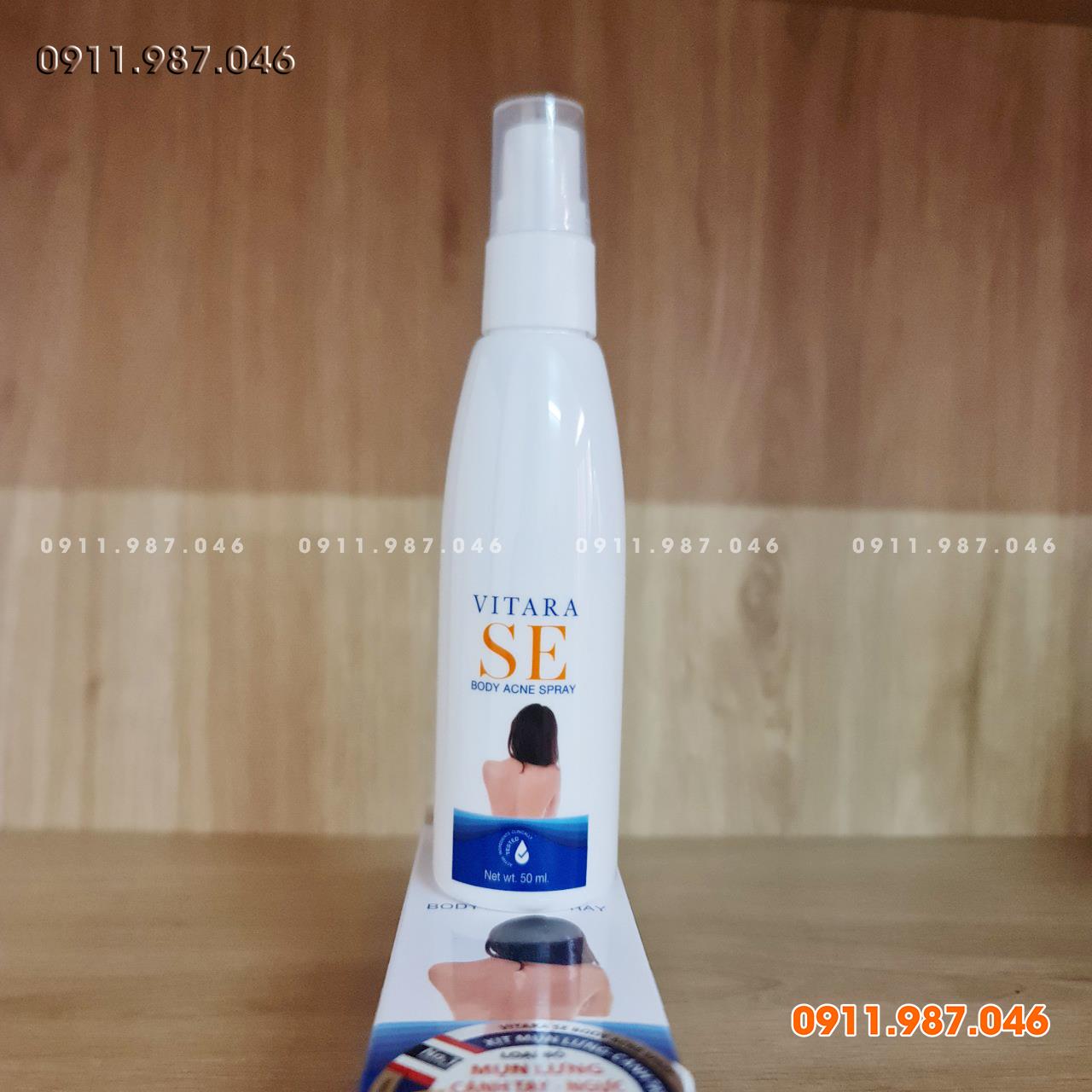  Xịt trị mụn lưng Vitara SE Body Acne Spray 50ml chính hãng (Thái Lan)